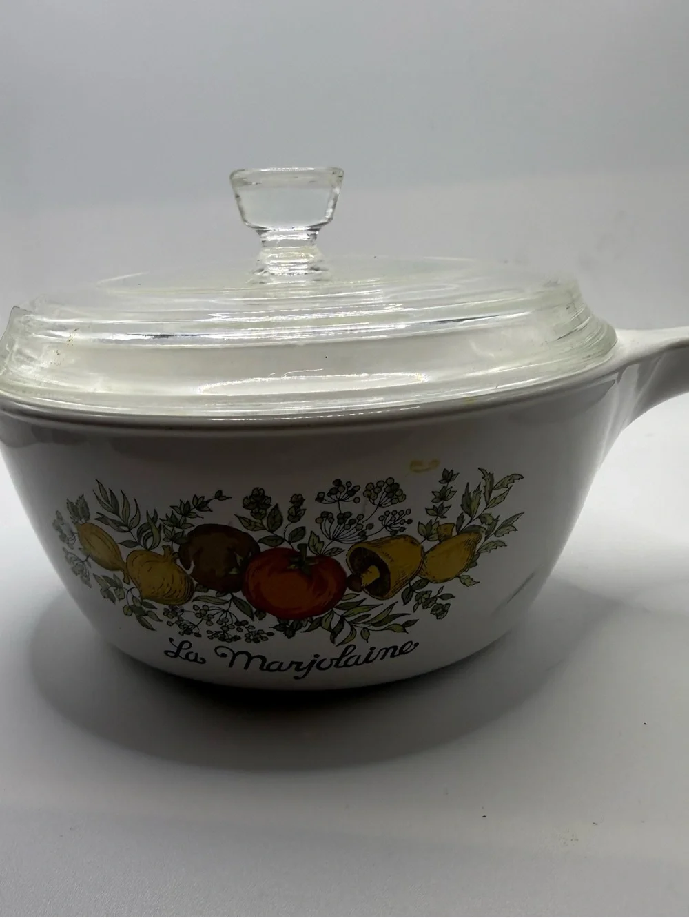 Vintage Corning Ware 3 Piece Set Spice of Life with Lids